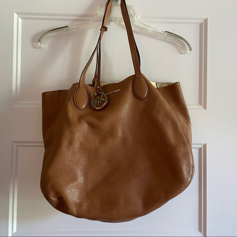 Michael Kors Reversible leather tote